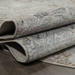 Ковер PALERMO ( ПАЛЕРМО ) F281 - GRAY - GREEN ( Овал )