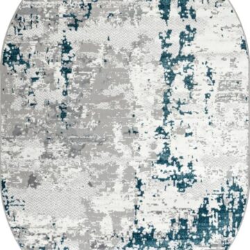 Ковер PALERMO ( ПАЛЕРМО ) F282 - GRAY ( Овал )