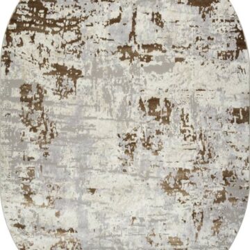 Ковер PALERMO ( ПАЛЕРМО ) F284 - BEIGE-GREEN ( Овал )
