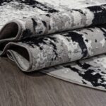 Ковер PALERMO ( ПАЛЕРМО ) F285 - DARK GRAY ( Овал )