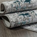 Ковер PALERMO ( ПАЛЕРМО ) F292 - GRAY ( Овал )