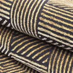Ковер PORTFOLIO ( ПОРТФОЛИО ) 04010A - BLACK / D.YELLOW