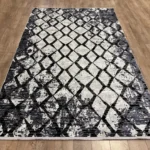 Ковер PORTFOLIO ( ПОРТФОЛИО ) 04100A - BLACK / BLUE