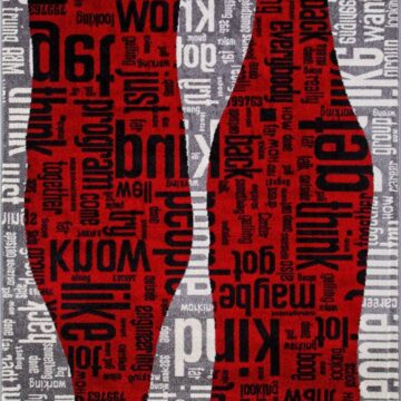 Ковер RIO ( РИО ) C081 - GRAY-RED