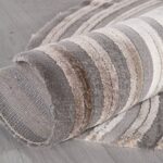Ковер SAFIR ( САФИР ) 00835C - GREY / BROWN ( Круг )