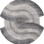 Ковер SAFIR ( САФИР ) 00836G - GREY / GREY ( Круг )