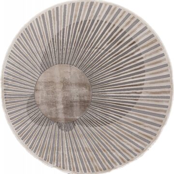Ковер SAFIR ( САФИР ) 00837C - GREY / BROWN ( Круг )
