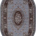 Ковер SIERRA ( СИЕРРА ) 5444 - BLUE-BROWN 2 ( Овал )