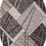 Ковер SIERRA ( СИЕРРА ) D487 - BEIGE-BROWN 2 ( Овал )