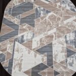 Ковер SIERRA ( СИЕРРА ) F354 - BEIGE-BLUE ( Овал )