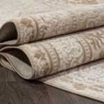 Ковер SIESTA ( СИЕСТА ) M030A - LIGHT BEIGE / CREAM ( Овал )